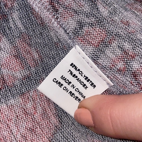 Simply Couture Red and Blue Striped Cardigan - Picture 7 of 8